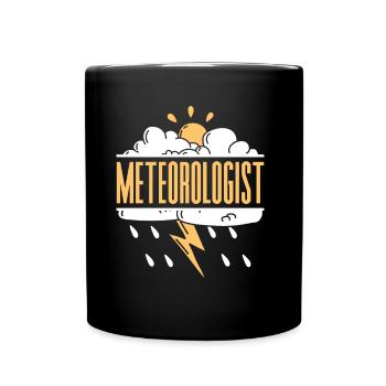 Météorologue Profession Météorologie Prévisions météorologiques - Mug uni - noir - Devant