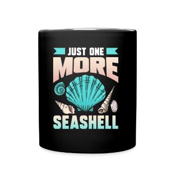 Only one mussel Mussel collectors - Full Colour Mug - black - Front