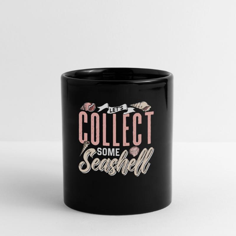 Let's collect shells Shell Shell Collector Full Colour Mug