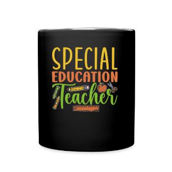 Teacher of Special Education Special Education Profession - Full Colour Mug - black - Front