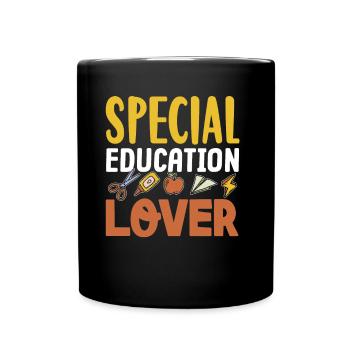 Amoureux de l’éducation spécialisée Enseignants en éducation spécialisée - Mug uni - noir - Devant
