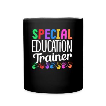 Special Education Trainer Special Education Teacher - Full Colour Mug - black - Front