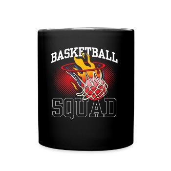 Entraîneur des joueurs de basket-ball de l’équipe de basket-ball - Mug uni - noir - Devant