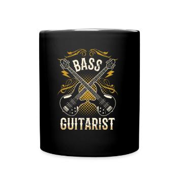 Guitariste Basse Bassiste Basse Musicien de guitare basse - Mug uni - noir - Devant