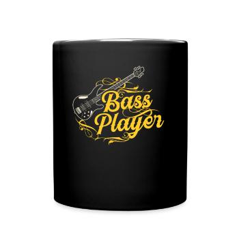 Bassiste Basse Guitare Basse Guitariste Basse Musicien - Mug uni - noir - Devant