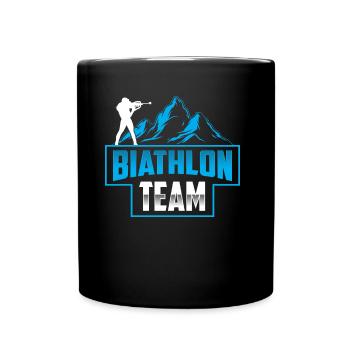 Biathlon Team Sport Biathlete Biathlete Biathlons - Full Colour Mug - black - Front