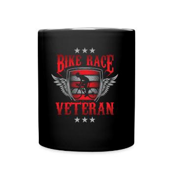 Cycling Race Veteran Bicycle Cyclist Race Race - Full Colour Mug - black - Front