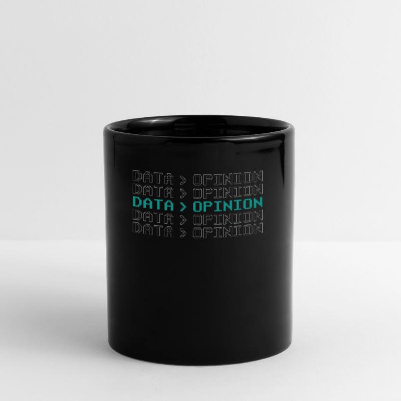 Codeur de données > d’opinion Programmeurs de codage de code Mug uni