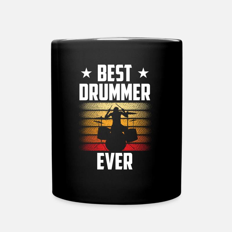 Meilleur batteur de tous les temps Drums Drum - Mug uni - noir