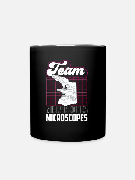 Équipe Microscopes Microscope Dictons Microscopes - Mug uni - noir