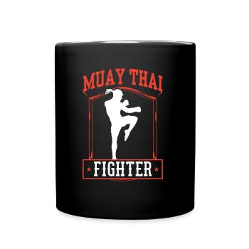Muay Thai combattant arts martiaux arts martiaux combat - Mug uni - noir - Devant