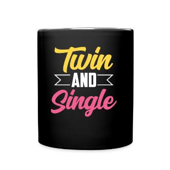 Gémeaux et humour sarcastique unique Gémeaux - Mug uni - noir - Devant