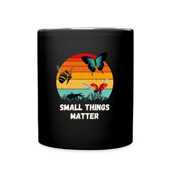 Insect Saying Insect Lover Entomology - Full Colour Mug - black - Front