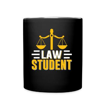 Law Student Lawyer Lawyer Lawyer Law - Full Colour Mug - black - Front