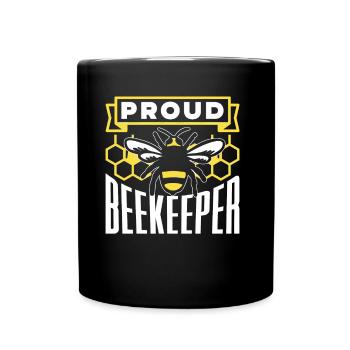 Fier apiculteur apiculteur apiculteur - Mug uni - noir - Devant