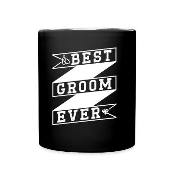 Meilleur marié jamais mariage de fête - Mug uni - noir - Devant