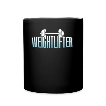 Haltérophile Entraînement Gym Fitness Haltérophilie - Mug uni - noir - Devant