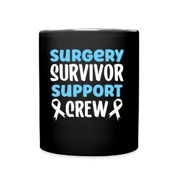 Équipe de soutien aux survivants de l’opération Hirnop - Mug uni - noir - Devant