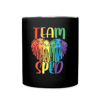 Équipe Éducation spécialisée Profession enseignante - Mug uni - noir - Devant