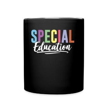 Sonderpädagogik Lehrer Beruf Sonderpädagoge - Tasse einfarbig - Schwarz - Vorne