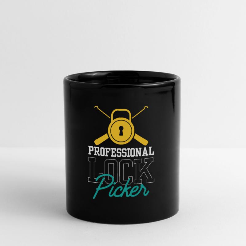 Professional Lock Cracker Lock Picker Cracking Mug uni