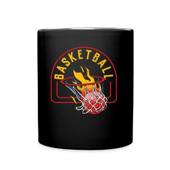 Basketball Coach Basketball Player Team - Full Colour Mug - black - Front
