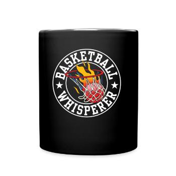 Basketball Whisperer Team Player Basketball - Mug uni - noir - Devant