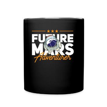 Future Mars Adventurer Astronaut Planet - Mug uni - noir - Devant