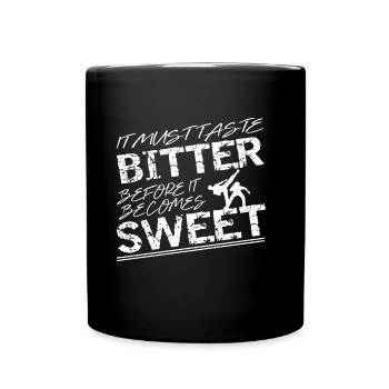 Cool martial arts saying for motivation Asian. - Mug uni - noir - Devant