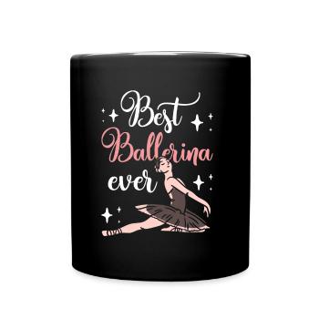 Meilleure danseuse de ballet de tous les temps - Mug uni - noir - Devant