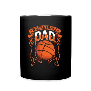 Basketball Father Team Entraîneur des joueurs de basket-ball - Mug uni - noir - Devant