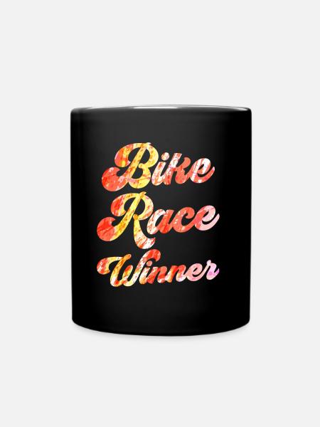 Vainqueur de la course cycliste Cycliste Course cycliste - Mug uni - noir