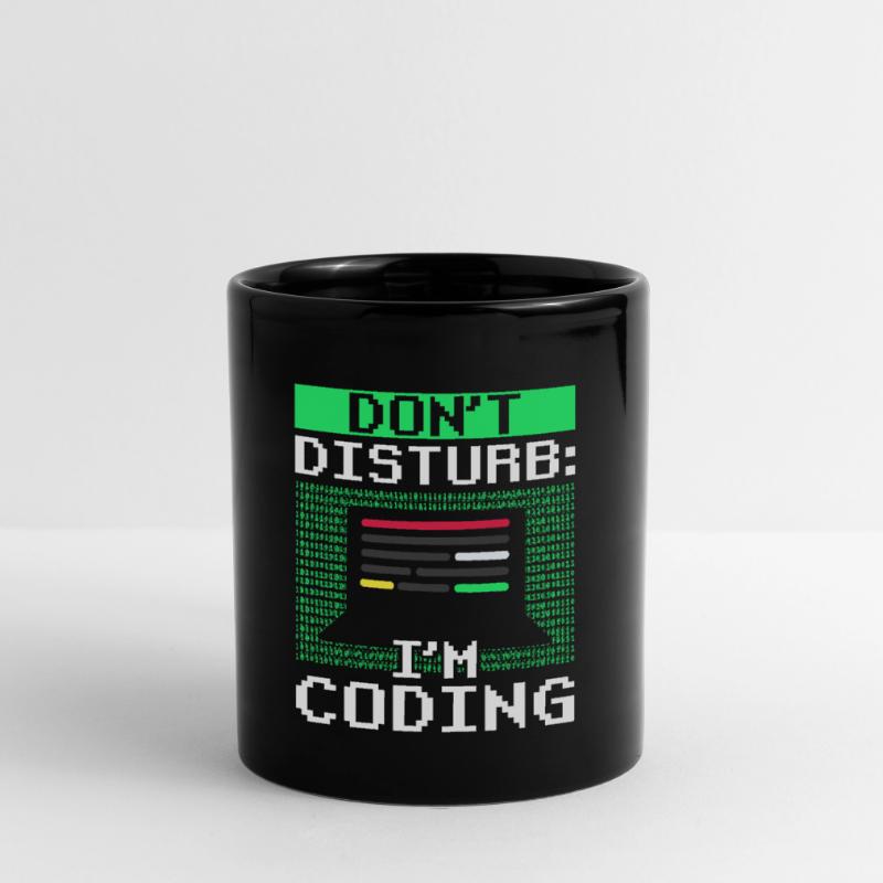 Don't bother: I program Coding Coder Full Colour Mug
