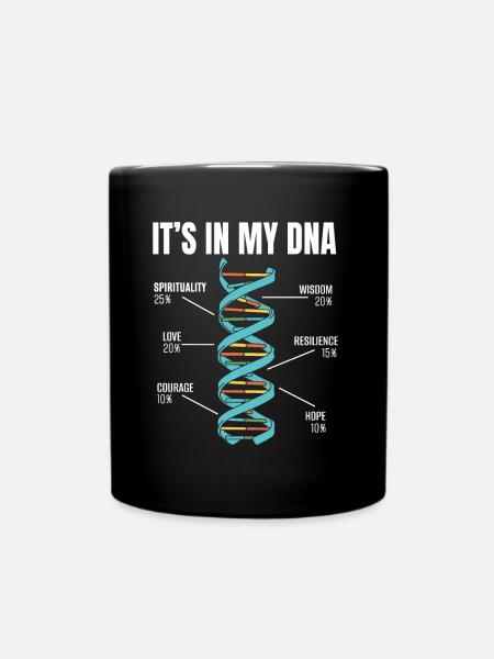 Inspiration spirituelle de l’ADN Spiritualiste - Mug uni - noir