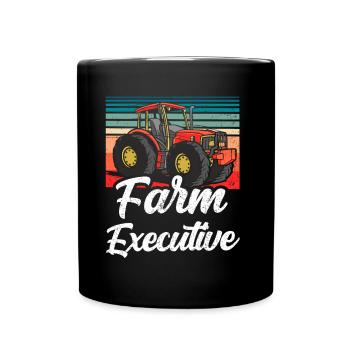 Chef Fermier Agriculteur - Mug uni - noir - Devant