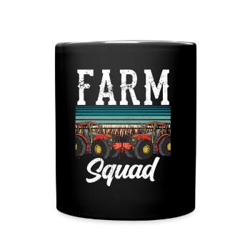 Farm Team Agriculture Farmer Farmer Farmer - Full Colour Mug - black - Front