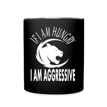 Panther Is Wild Animal Saying Gift - Full Colour Mug - black - Front