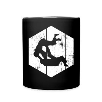 Judo Fighter - Full Colour Mug - black - Front