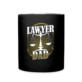 Avocat Papa Diplôme Avocat Avocat Droit - Mug uni - noir - Devant