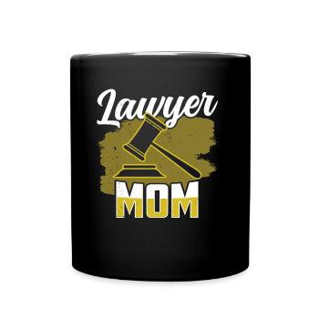 Avocat Maman Diplôme Avocat Avocat Droit - Mug uni - noir - Devant