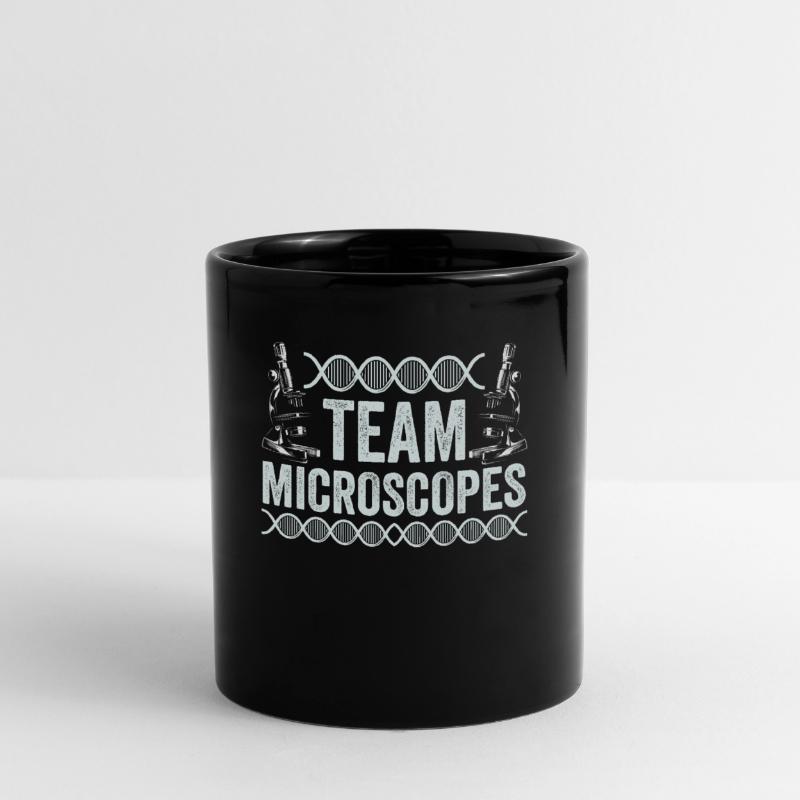 Team Microscopes Microscopes Sayings Microscope Full Colour Mug