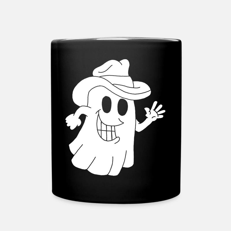 Fantôme cowboy - Mug uni - noir