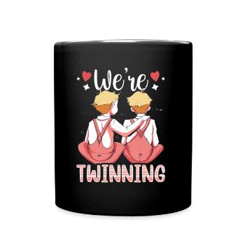 Gemini Humour Drôle Gémeaux Sarcastique - Mug uni - noir - Devant