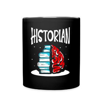 Historiker Geschichtslehrer Historik Geschichte - Tasse einfarbig - Schwarz - Vorne