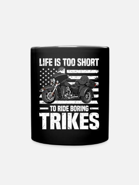 Trike - Tasse einfarbig - Schwarz