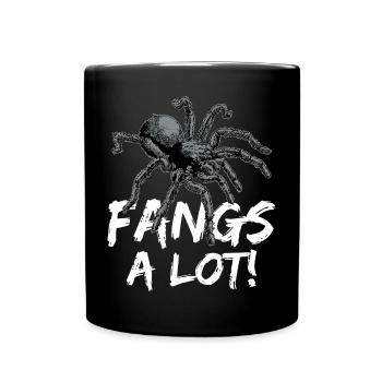 Tarantula Haustier Spinne Tarantulas Spinnen Tiere - Tasse einfarbig - Schwarz - Vorne