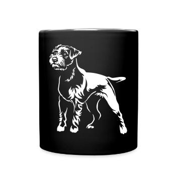 Parson Russell Terrier "BlackEdition" - Full Colour Mug - black - Front