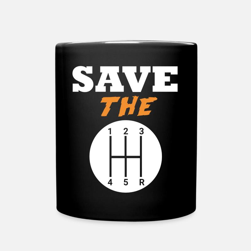 Sauvegardez les manuels - Mug uni - noir