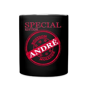My name is André I am André King André Gift - Full Colour Mug - black - Front