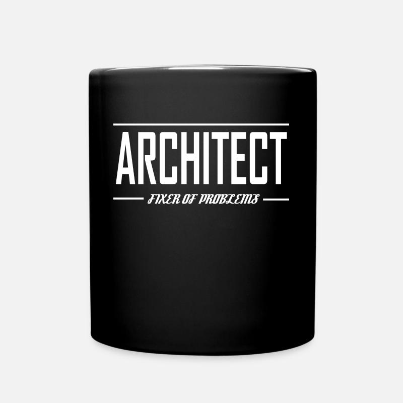 I'm An Architect Vintage-Architekturstudenten - Tasse einfarbig - Schwarz